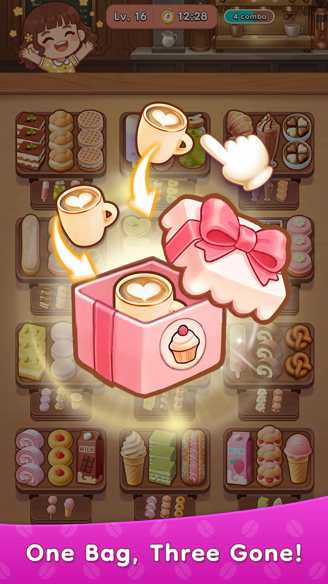 Wonder Café: Food Sort & Match screenshot