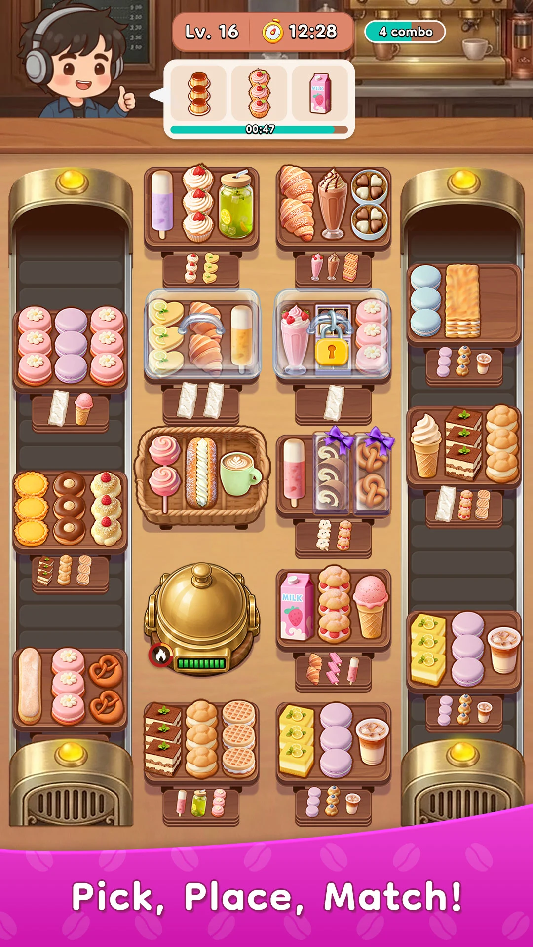 Wonder Café: Food Sort & Match screenshot